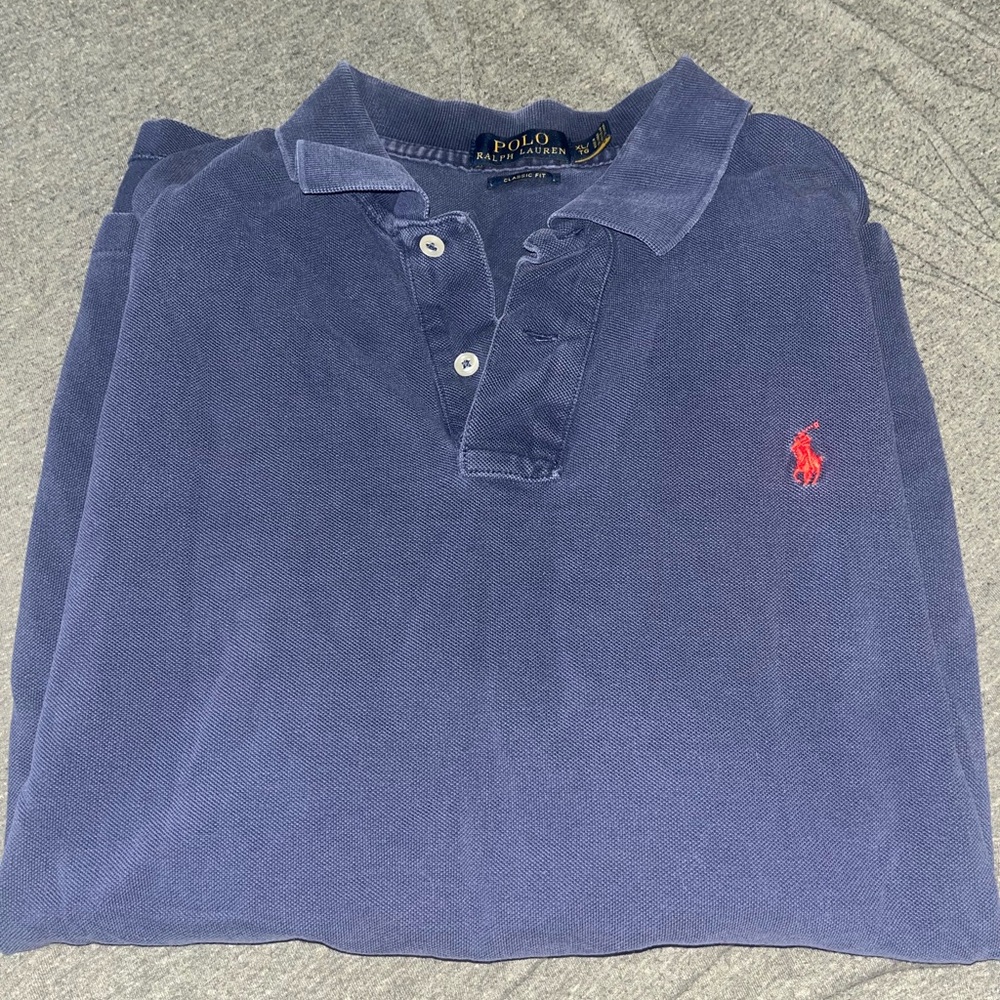 Polo by Ralph Lauren Men's Navy Polo Shirt